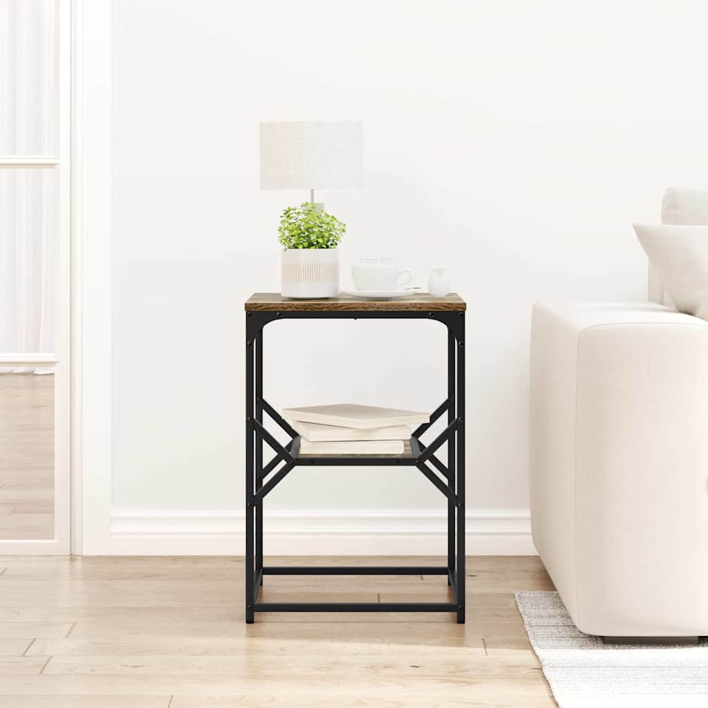 Masă laterală Stejar afumat 41 x 40 x 60 cm GartenMobel Dekor