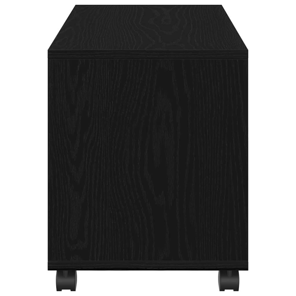 Masă laterală Stejar negru 72 x 33 x 42.5 cm Lemn compozit GartenMobel Dekor