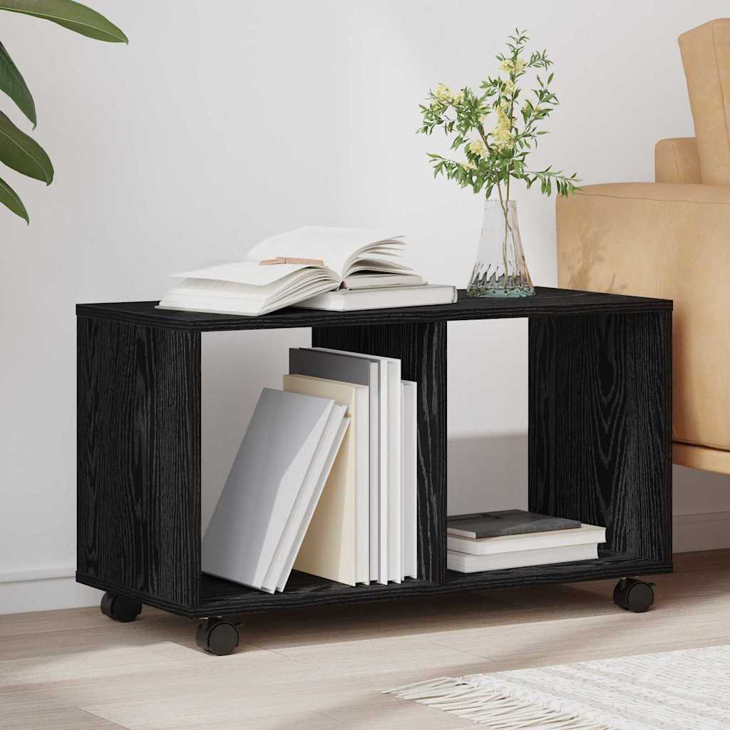 Masă laterală Stejar negru 72 x 33 x 42.5 cm Lemn compozit GartenMobel Dekor