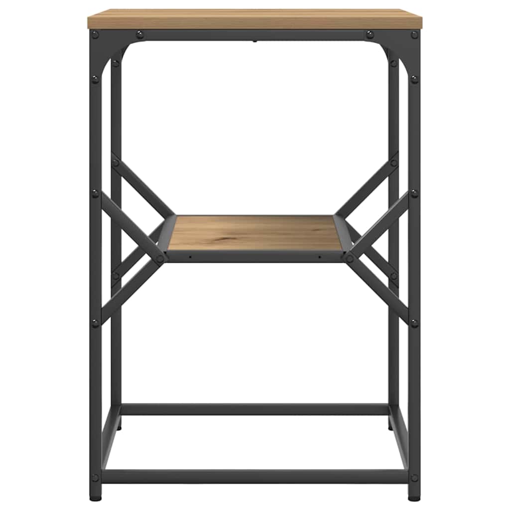 Masă laterală stejar artizanal 41 x 40 x 60 cm GartenMobel Dekor