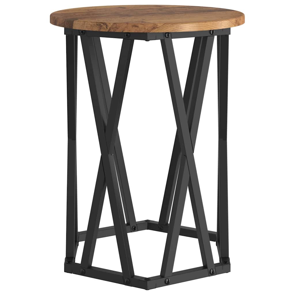 Masă de cafea 2 pcs Lemn vechi 50 x 50 x 50 cm GartenMobel Dekor