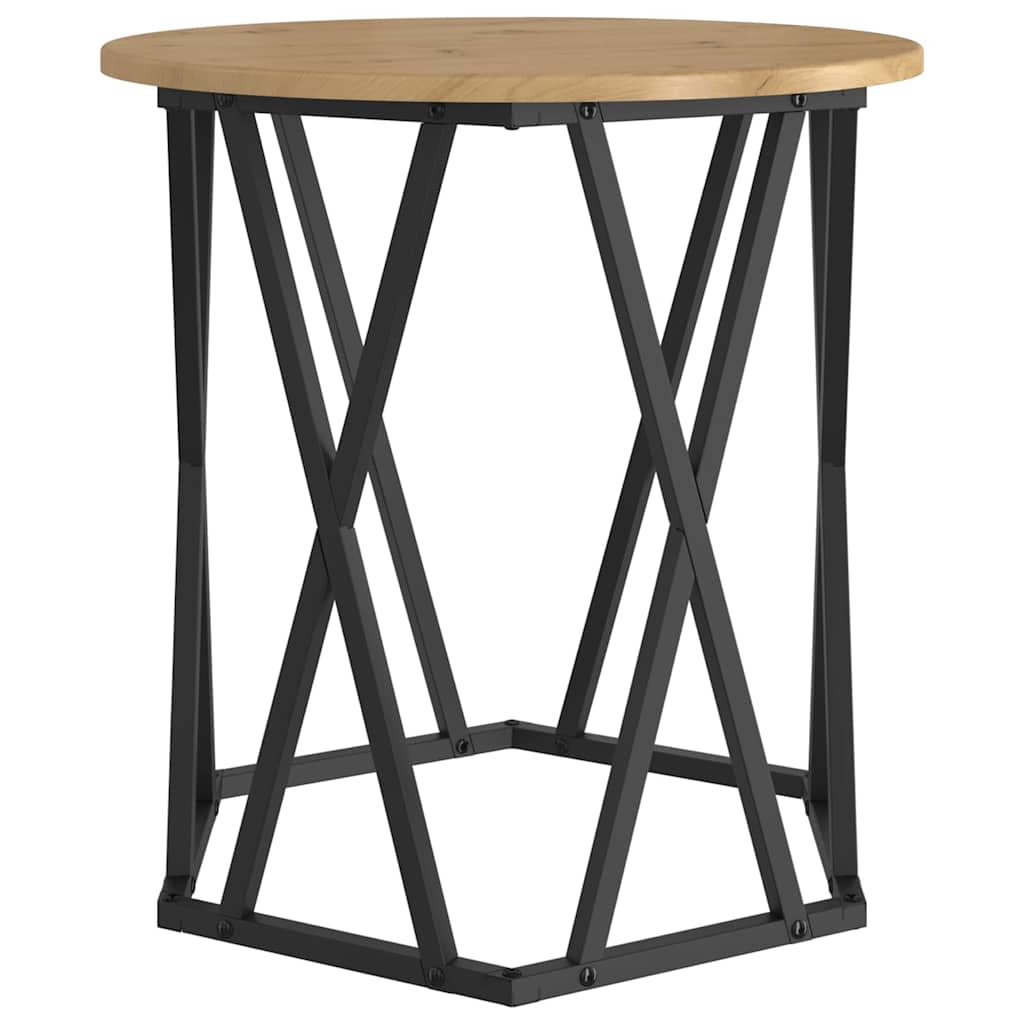 Masă de cafea 2 pcs stejar artizanal 50 x 50 x 50 cm GartenMobel Dekor