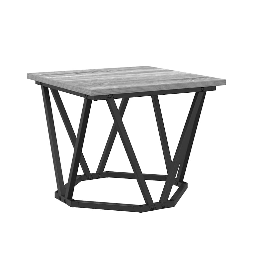 Masă de cafea 3 pcs sonoma gri 50 x 50 x 40 cm GartenMobel Dekor