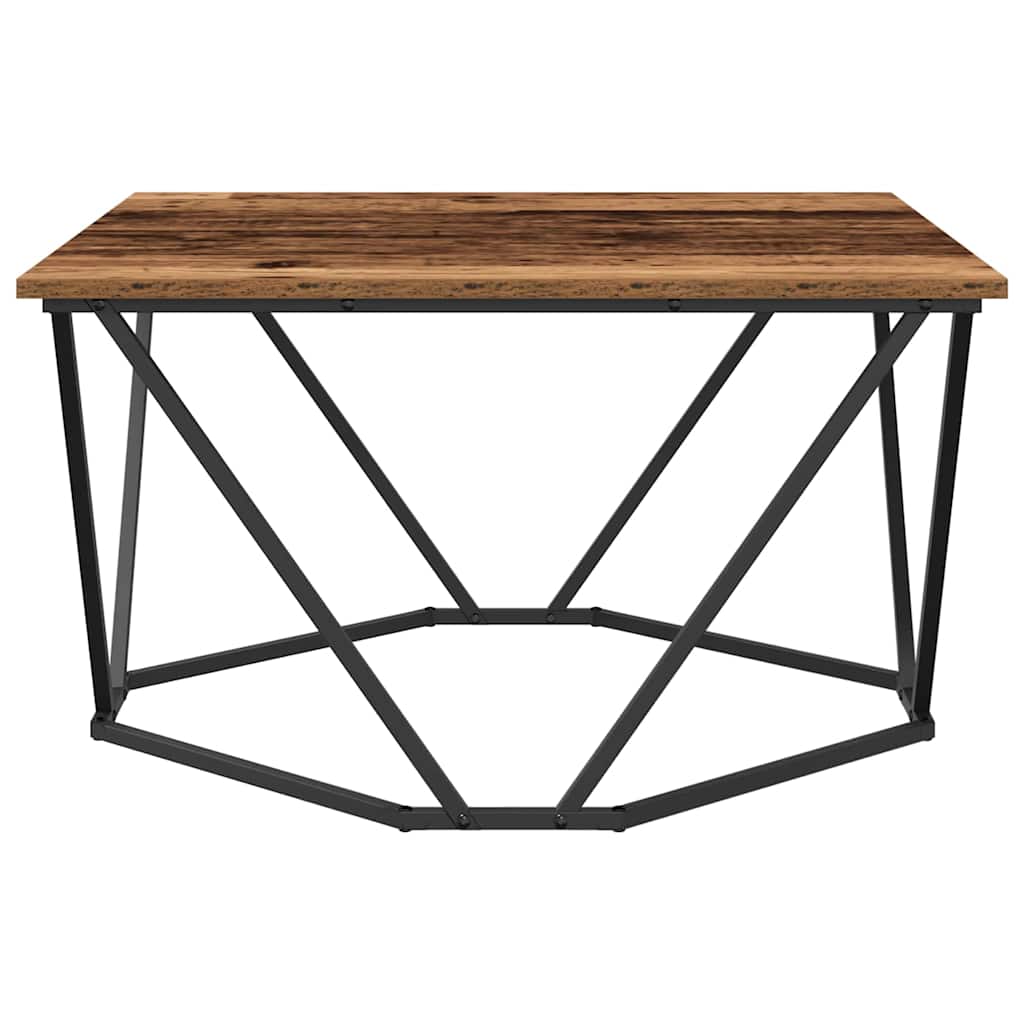 Masă de cafea Lemn vechi 80 x 80 x 45 cm GartenMobel Dekor