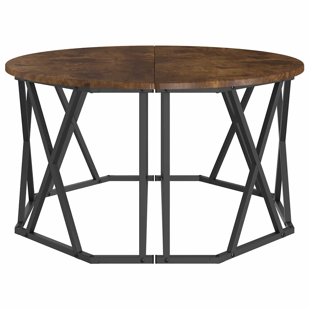 Masă de cafea Stejar afumat 80 x 80 x 42 cm GartenMobel Dekor