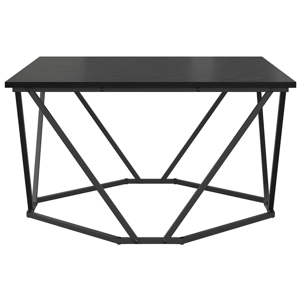 Masă de cafea Stejar negru 80 x 80 x 45 cm GartenMobel Dekor