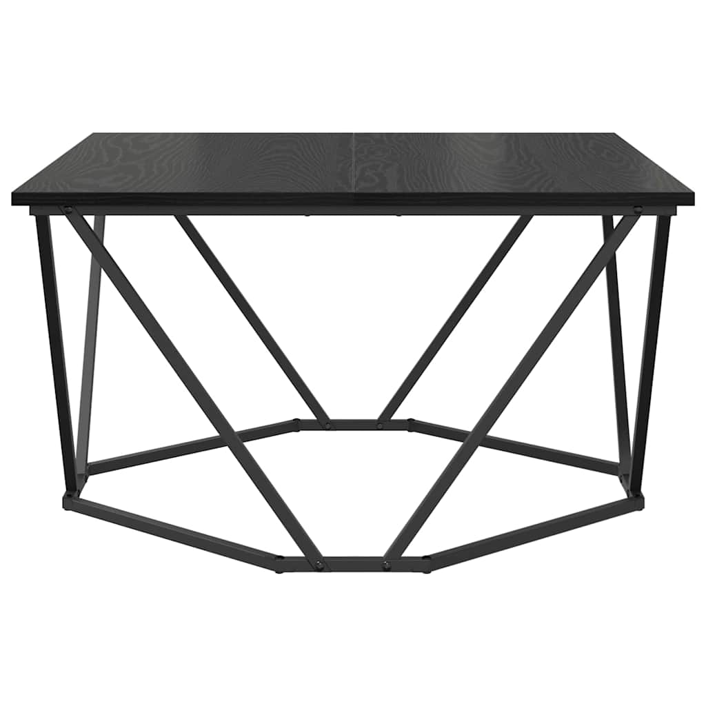 Masă de cafea Stejar negru 80 x 80 x 45 cm GartenMobel Dekor