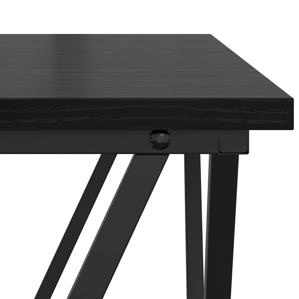 Masă de cafea Stejar negru 80 x 80 x 45 cm GartenMobel Dekor