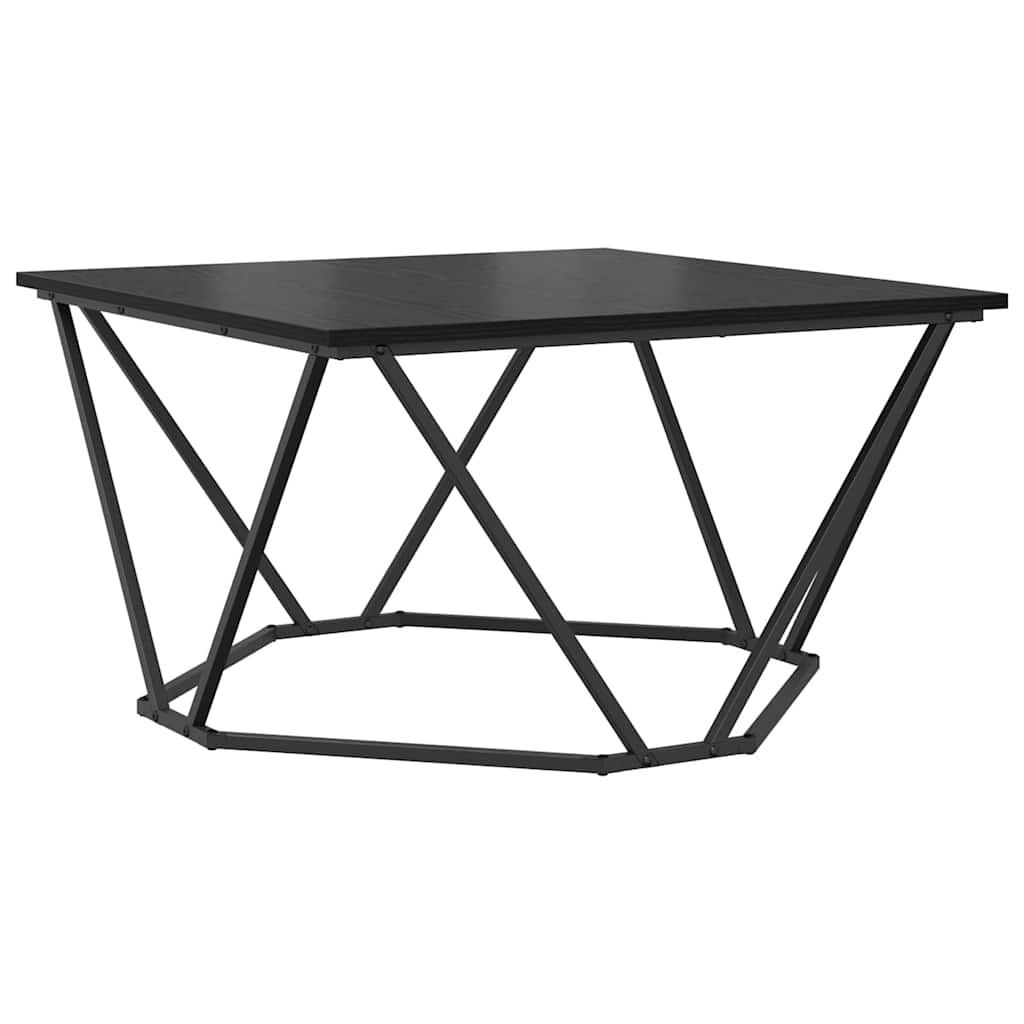 Masă de cafea Stejar negru 80 x 80 x 45 cm GartenMobel Dekor
