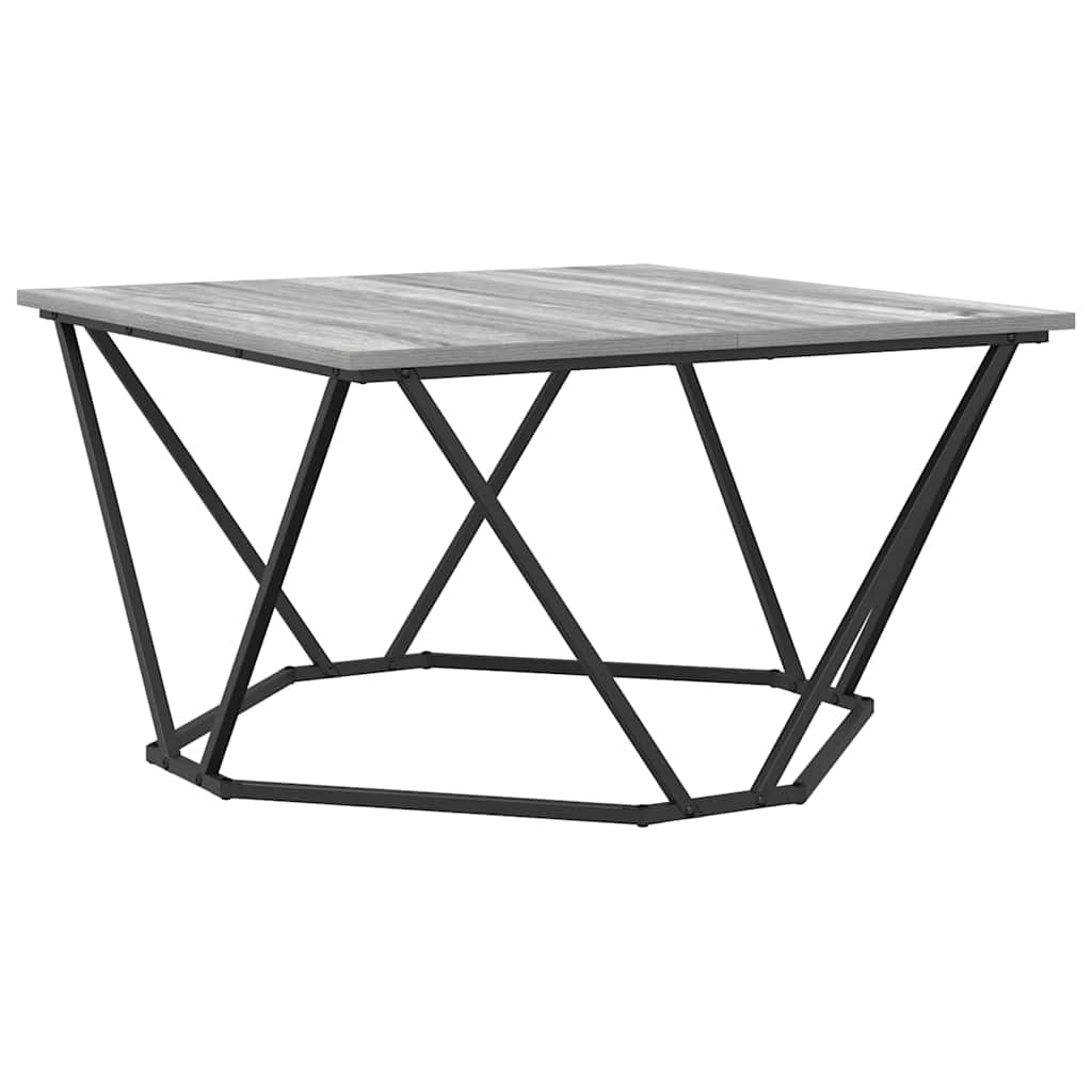 Masă de cafea sonoma gri 80 x 80 x 45 cm GartenMobel Dekor