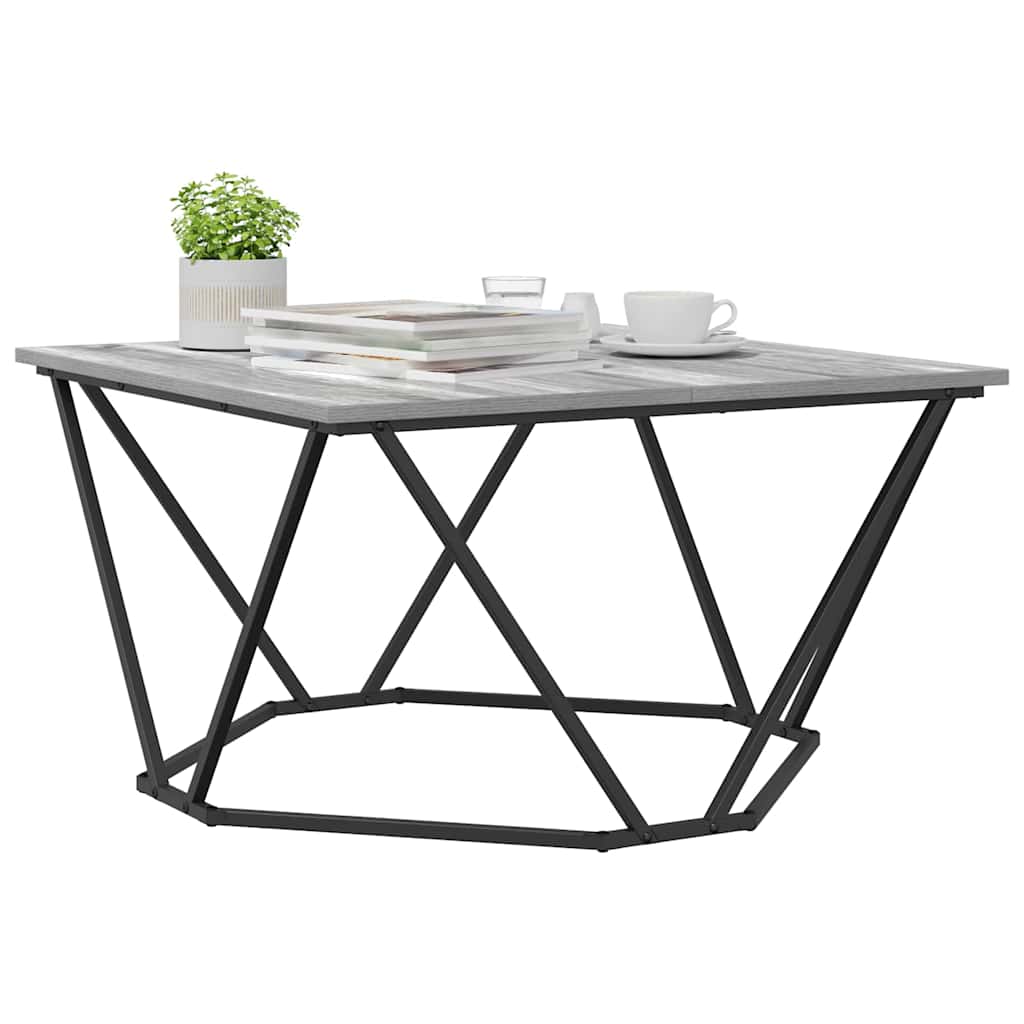 Masă de cafea sonoma gri 80 x 80 x 45 cm GartenMobel Dekor