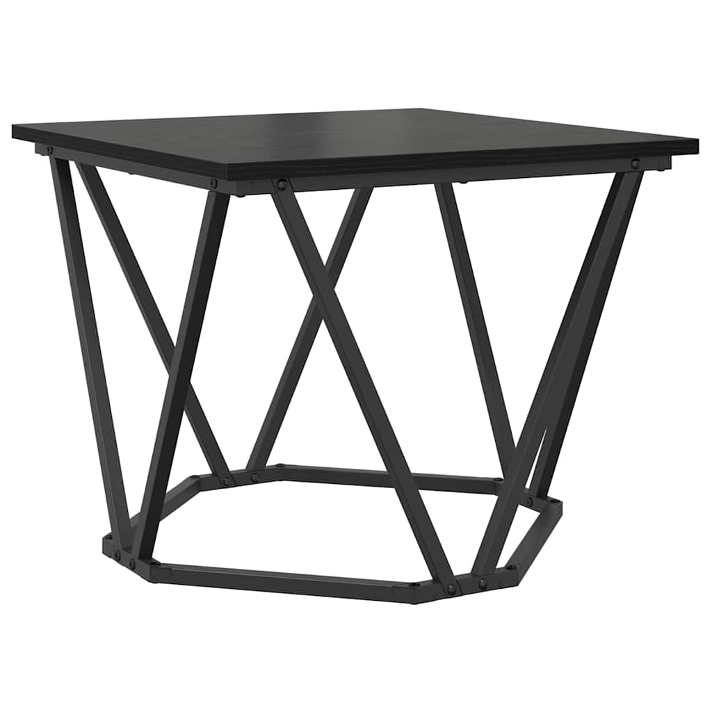 Set măsuțe laterale 2 pcs Stejar negru 50 x 50 x 40 cm GartenMobel Dekor