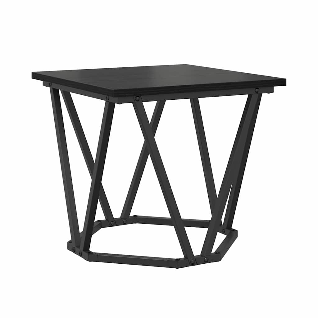 Set măsuțe laterale 2 pcs Stejar negru 50 x 50 x 40 cm GartenMobel Dekor