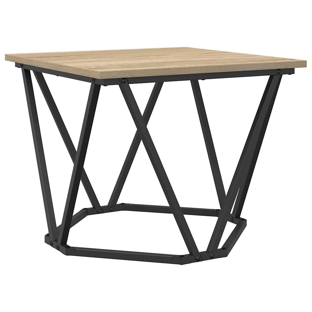 Set măsuțe laterale 2 pcs Stejar sonoma 50 x 50 x 40 cm GartenMobel Dekor