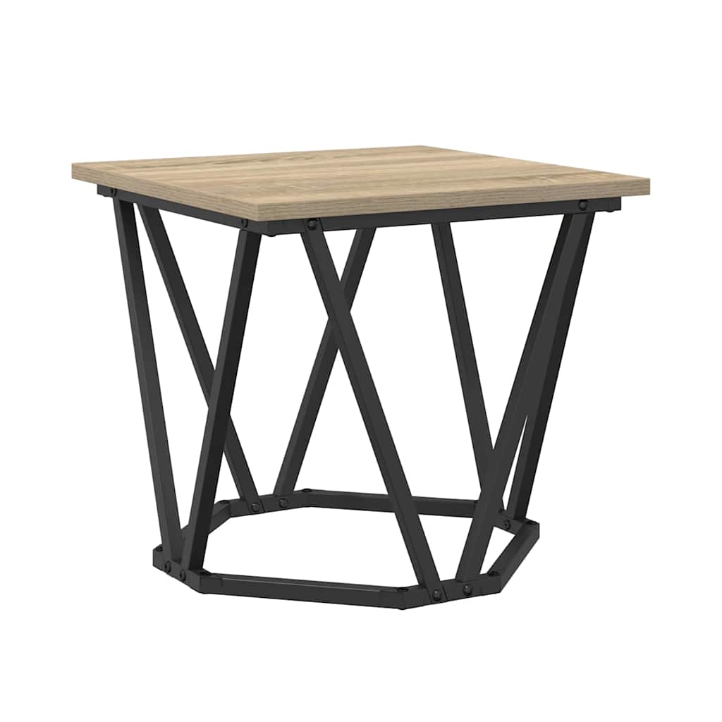 Set măsuțe laterale 2 pcs Stejar sonoma 50 x 50 x 40 cm GartenMobel Dekor