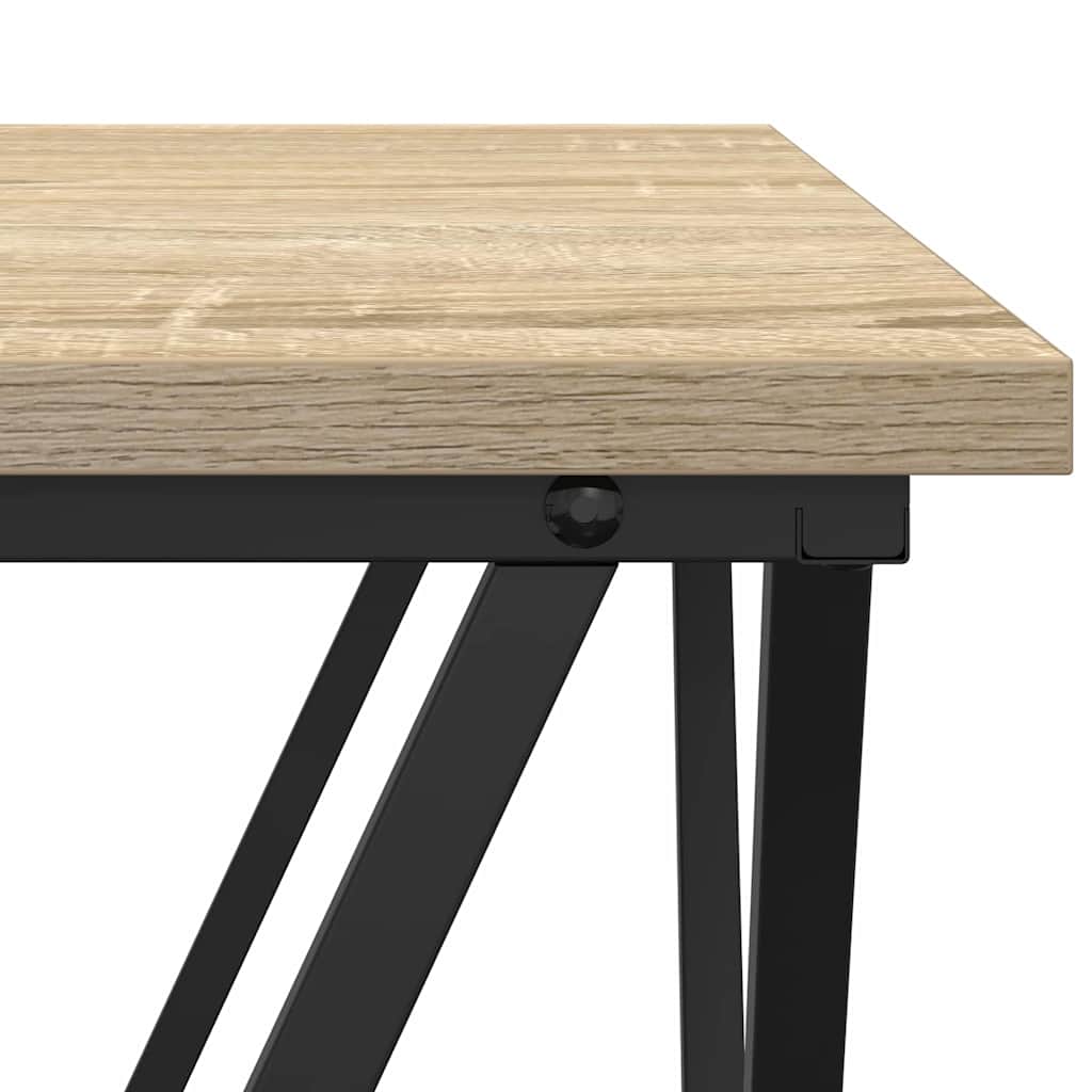 Set măsuțe laterale 2 pcs Stejar sonoma 50 x 50 x 40 cm GartenMobel Dekor