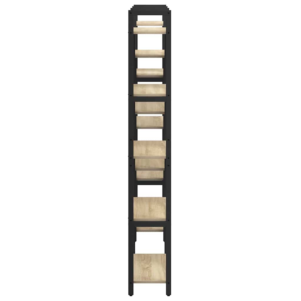 Raft pentru cărți Stejar sonoma 156 x 25 x 167.5 cm GartenMobel Dekor