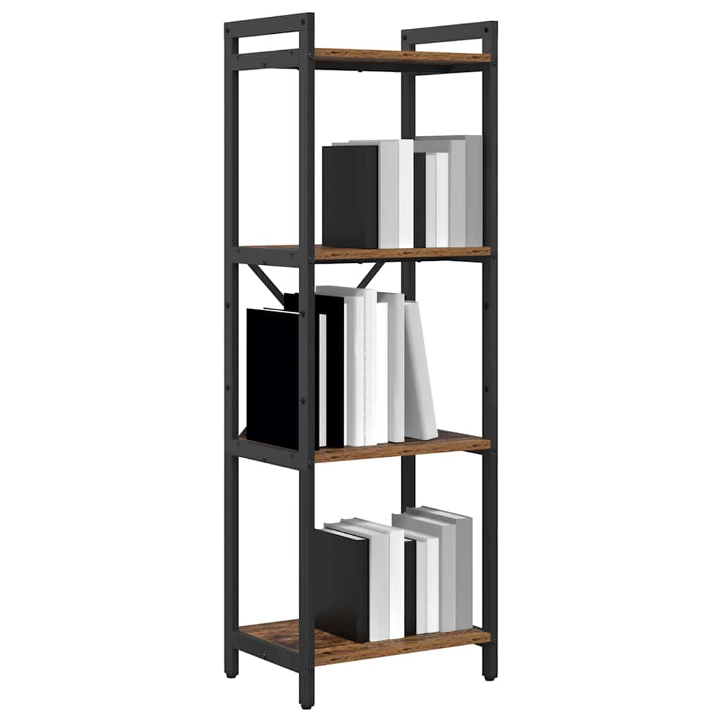 Bibliotecă Lemn vechi 40 x 30 x 118 cm Lemn compozit GartenMobel Dekor