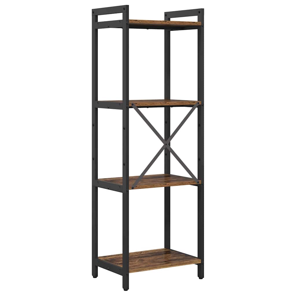 Bibliotecă Lemn vechi 40 x 30 x 118 cm Lemn compozit GartenMobel Dekor