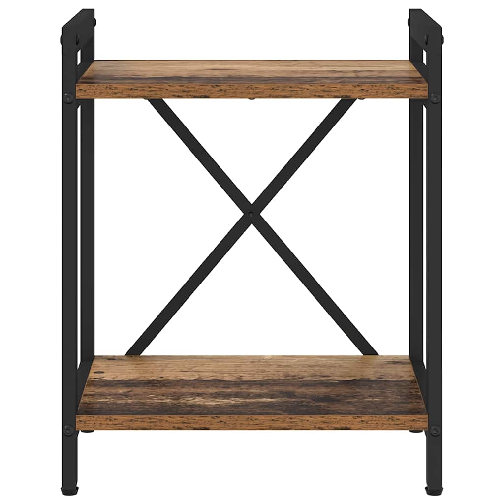 Bibliotecă Lemn vechi 40 x 30 x 48.5 cm Lemn compozit GartenMobel Dekor