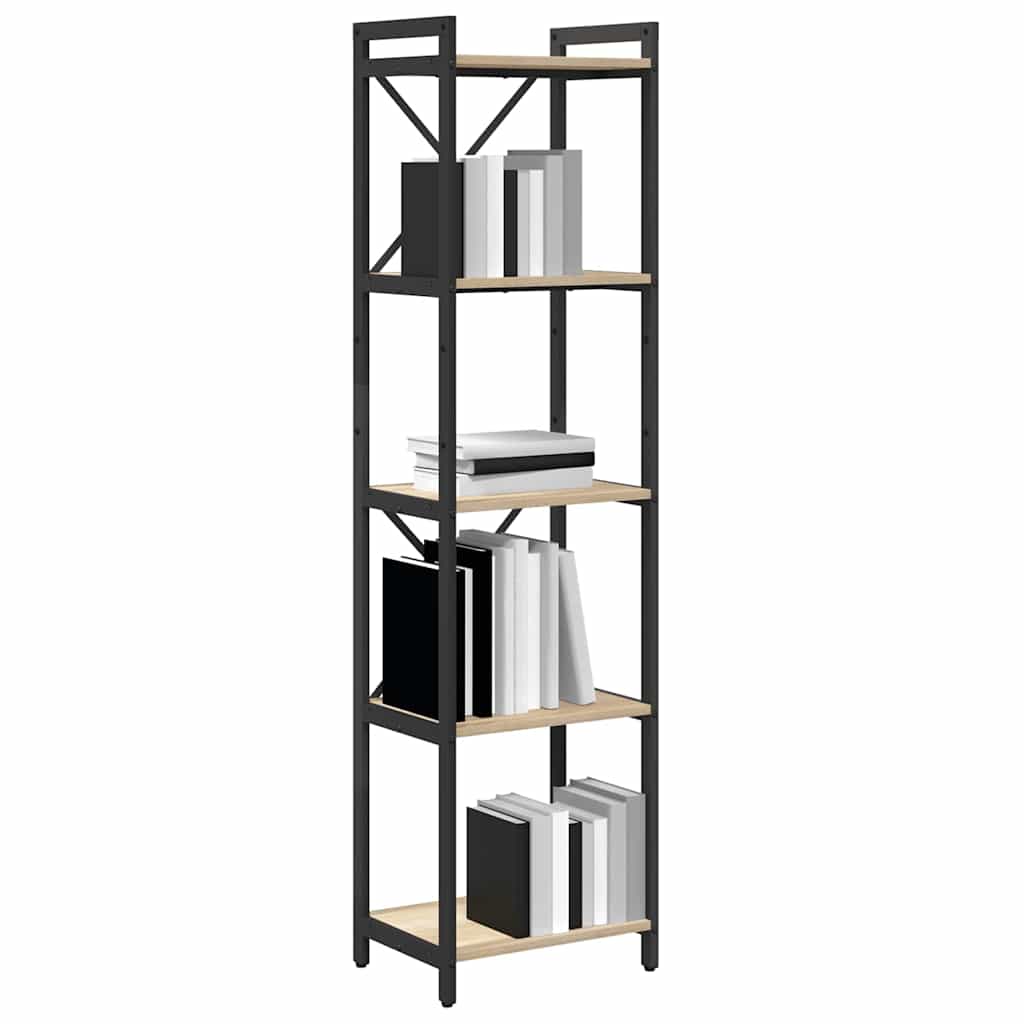 Bibliotecă Stejar sonoma 40 x 30 x 153 cm Lemn compozit GartenMobel Dekor