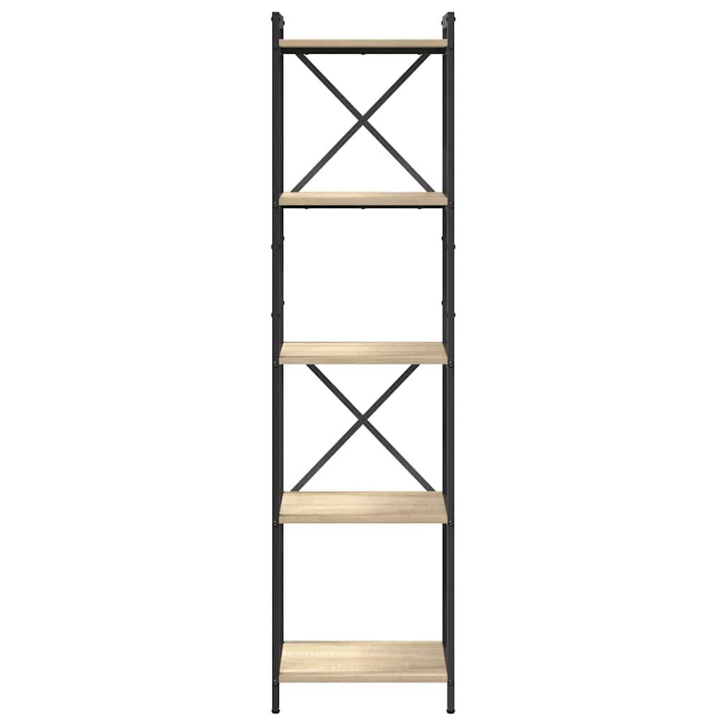 Bibliotecă Stejar sonoma 40 x 30 x 153 cm Lemn compozit GartenMobel Dekor
