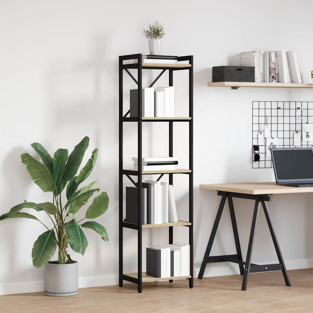 Bibliotecă Stejar sonoma 40 x 30 x 153 cm Lemn compozit GartenMobel Dekor