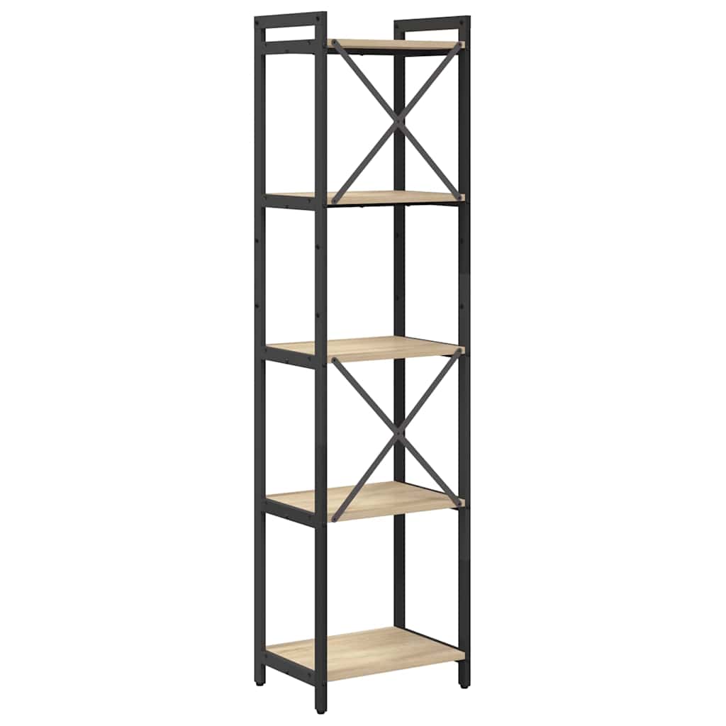 Bibliotecă Stejar sonoma 40 x 30 x 153 cm Lemn compozit GartenMobel Dekor