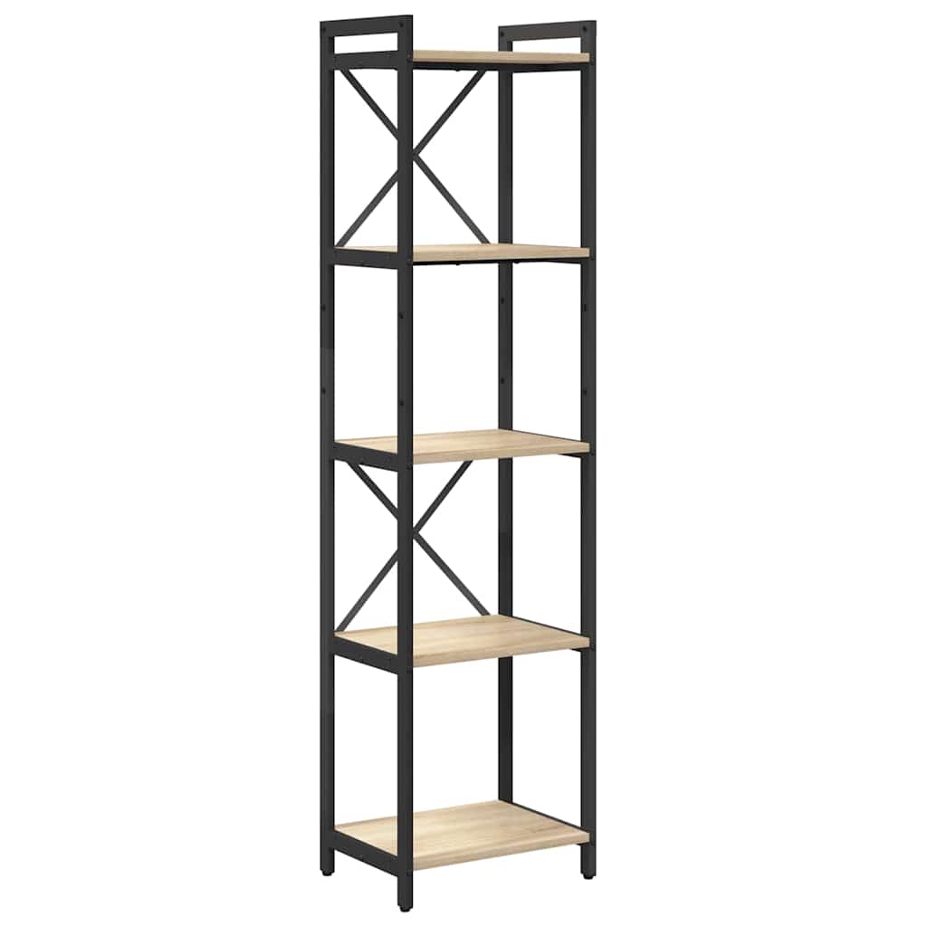 Bibliotecă Stejar sonoma 40 x 30 x 153 cm Lemn compozit GartenMobel Dekor