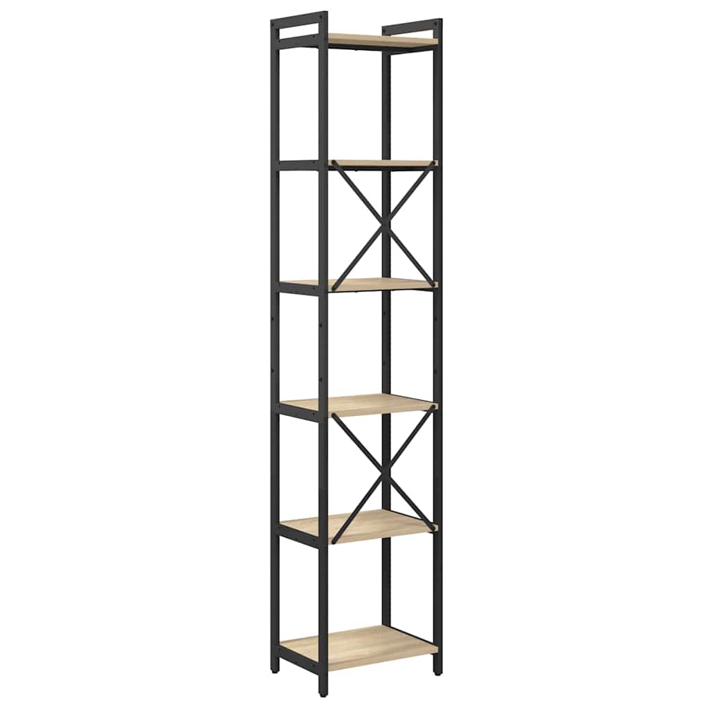 Bibliotecă Stejar sonoma 40 x 30 x 188 cm Lemn compozit GartenMobel Dekor