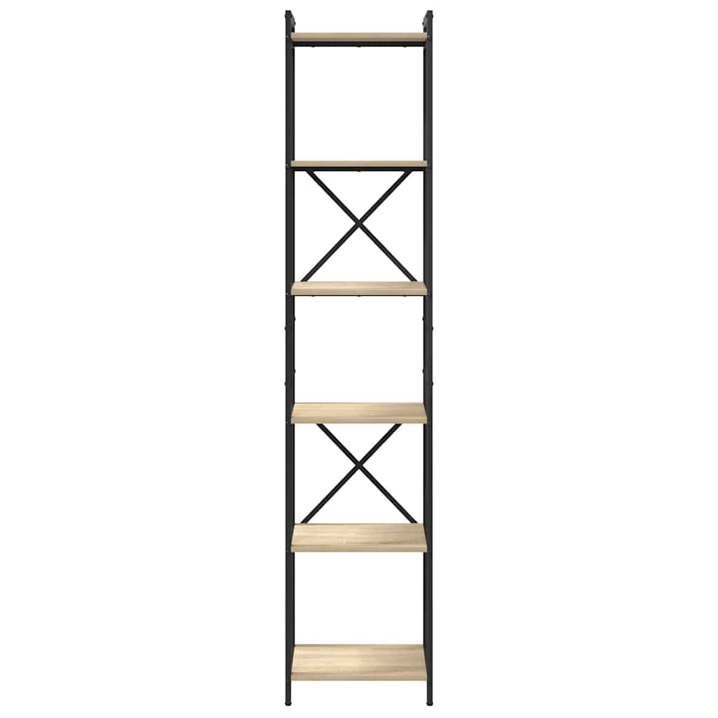 Bibliotecă Stejar sonoma 40 x 30 x 188 cm Lemn compozit GartenMobel Dekor