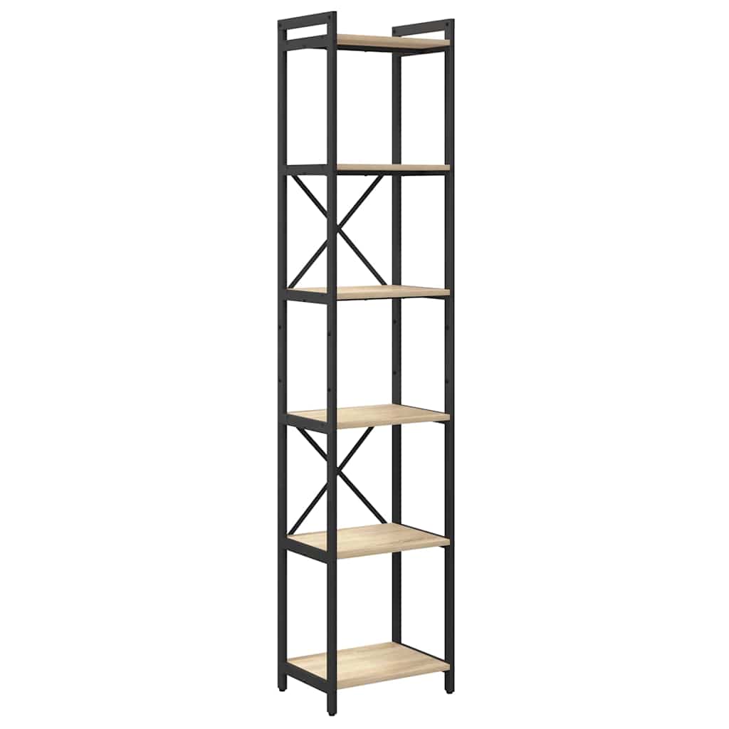 Bibliotecă Stejar sonoma 40 x 30 x 188 cm Lemn compozit GartenMobel Dekor