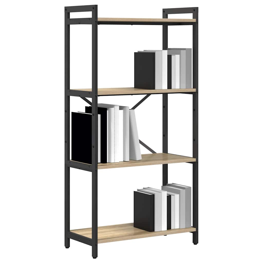 Bibliotecă Stejar sonoma 60 x 30 x 118 cm Lemn compozit GartenMobel Dekor