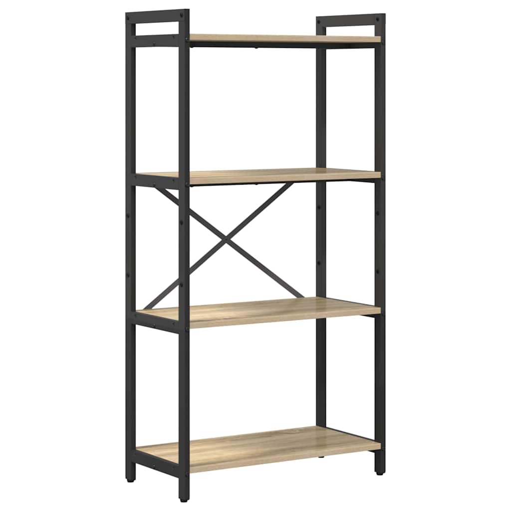 Bibliotecă Stejar sonoma 60 x 30 x 118 cm Lemn compozit GartenMobel Dekor
