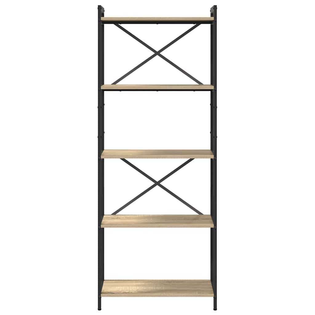 Bibliotecă Stejar sonoma 60 x 30 x 153 cm Lemn compozit GartenMobel Dekor