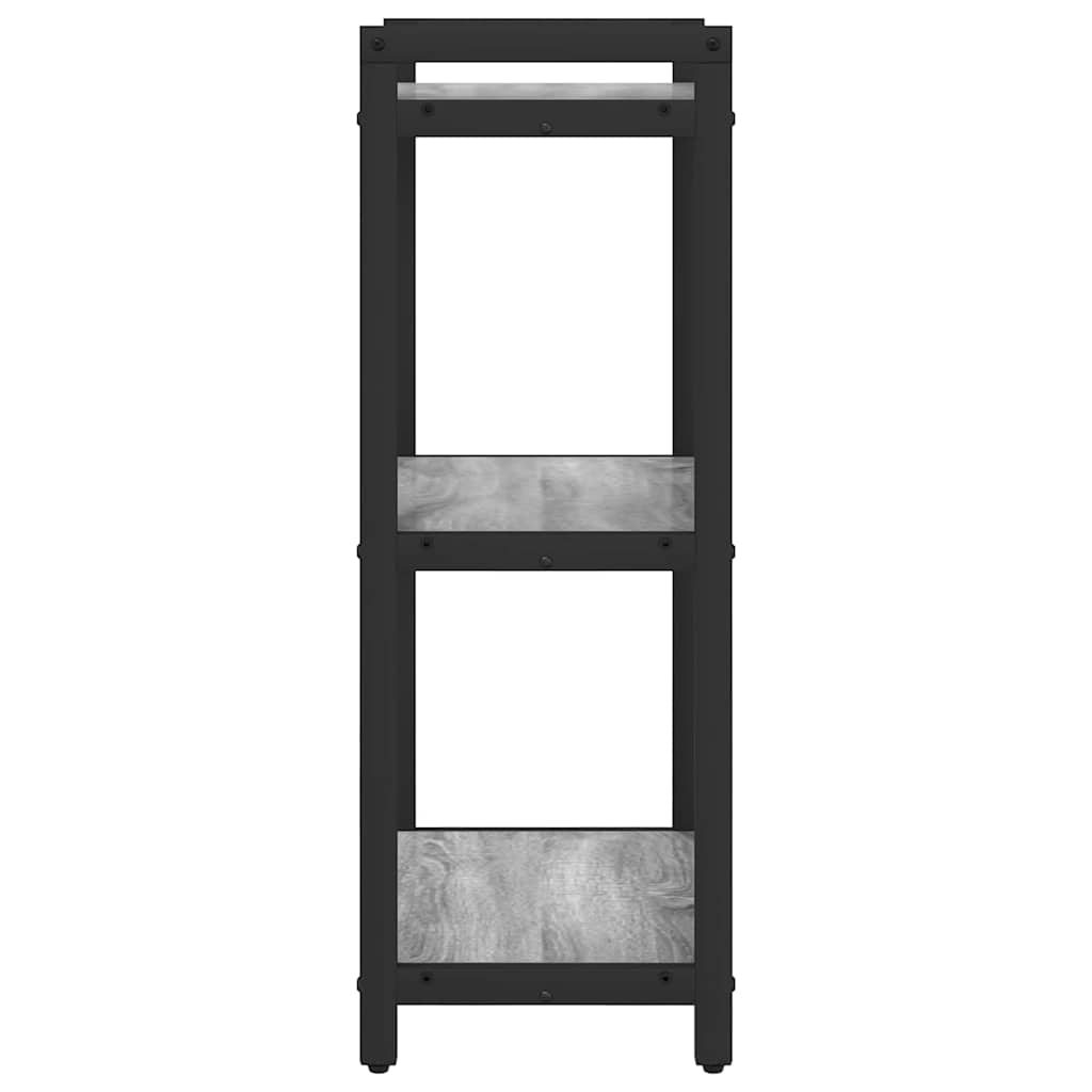 Bibliotecă sonoma gri 40 x 30 x 83 cm Lemn compozit GartenMobel Dekor