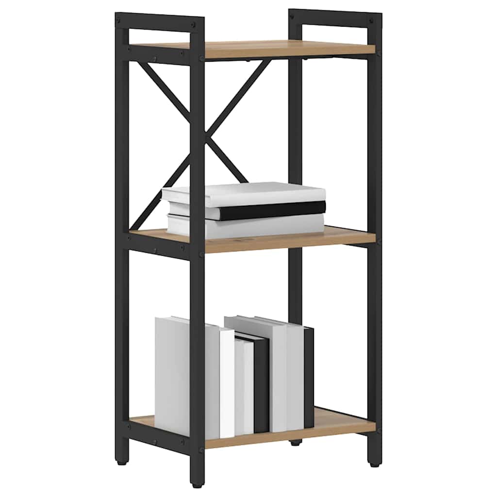 Bibliotecă stejar artizanal 40 x 30 x 83 cm Lemn compozit GartenMobel Dekor
