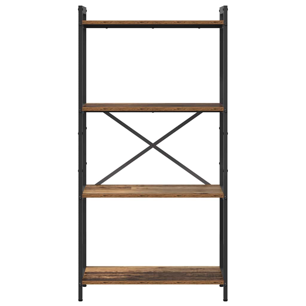 Bibliotecă Lemn vechi 60 x 30 x 118 cm Lemn compozit GartenMobel Dekor