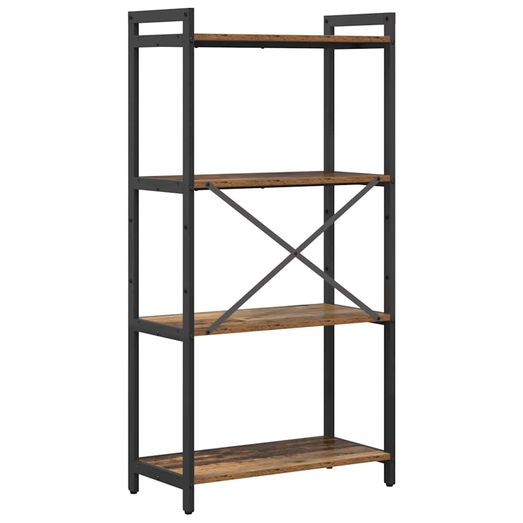 Bibliotecă Lemn vechi 60 x 30 x 118 cm Lemn compozit GartenMobel Dekor