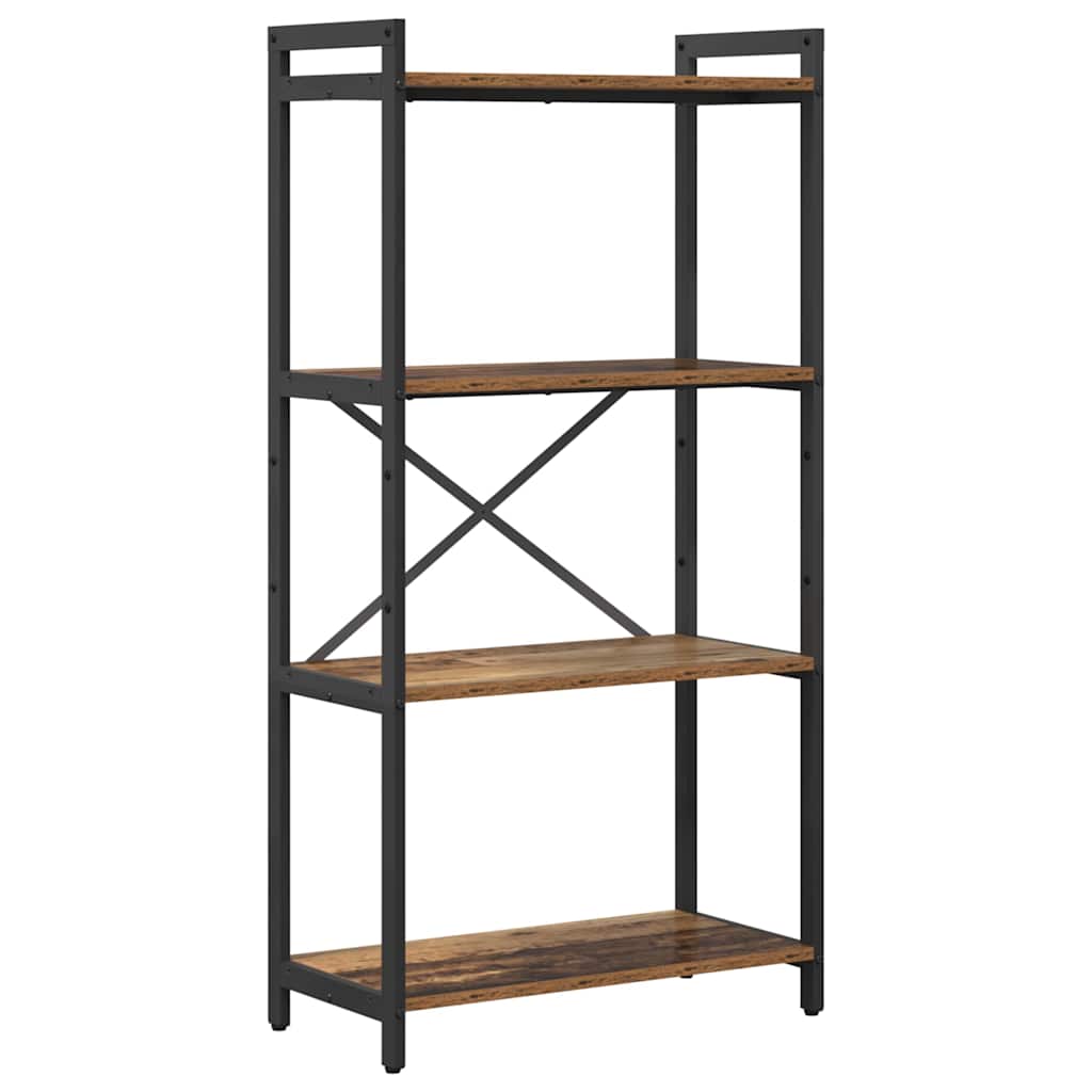 Bibliotecă Lemn vechi 60 x 30 x 118 cm Lemn compozit GartenMobel Dekor