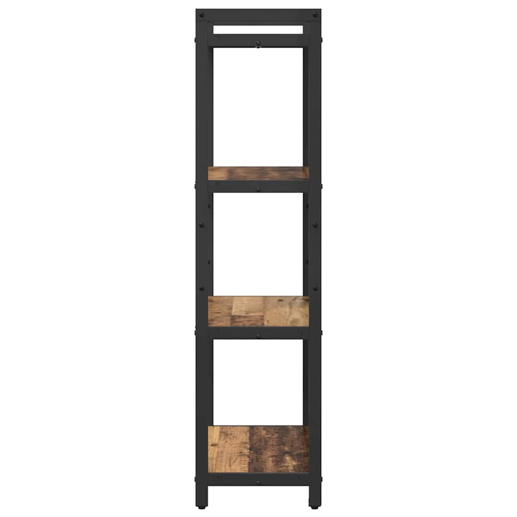 Bibliotecă Lemn vechi 60 x 30 x 118 cm Lemn compozit GartenMobel Dekor
