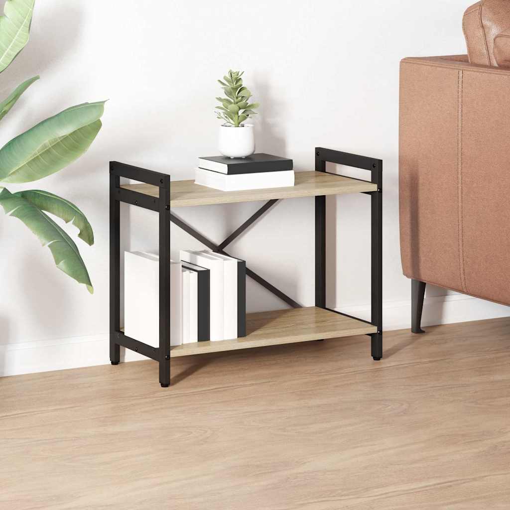 Bibliotecă Stejar sonoma 60 x 30 x 48.5 cm Lemn compozit GartenMobel Dekor