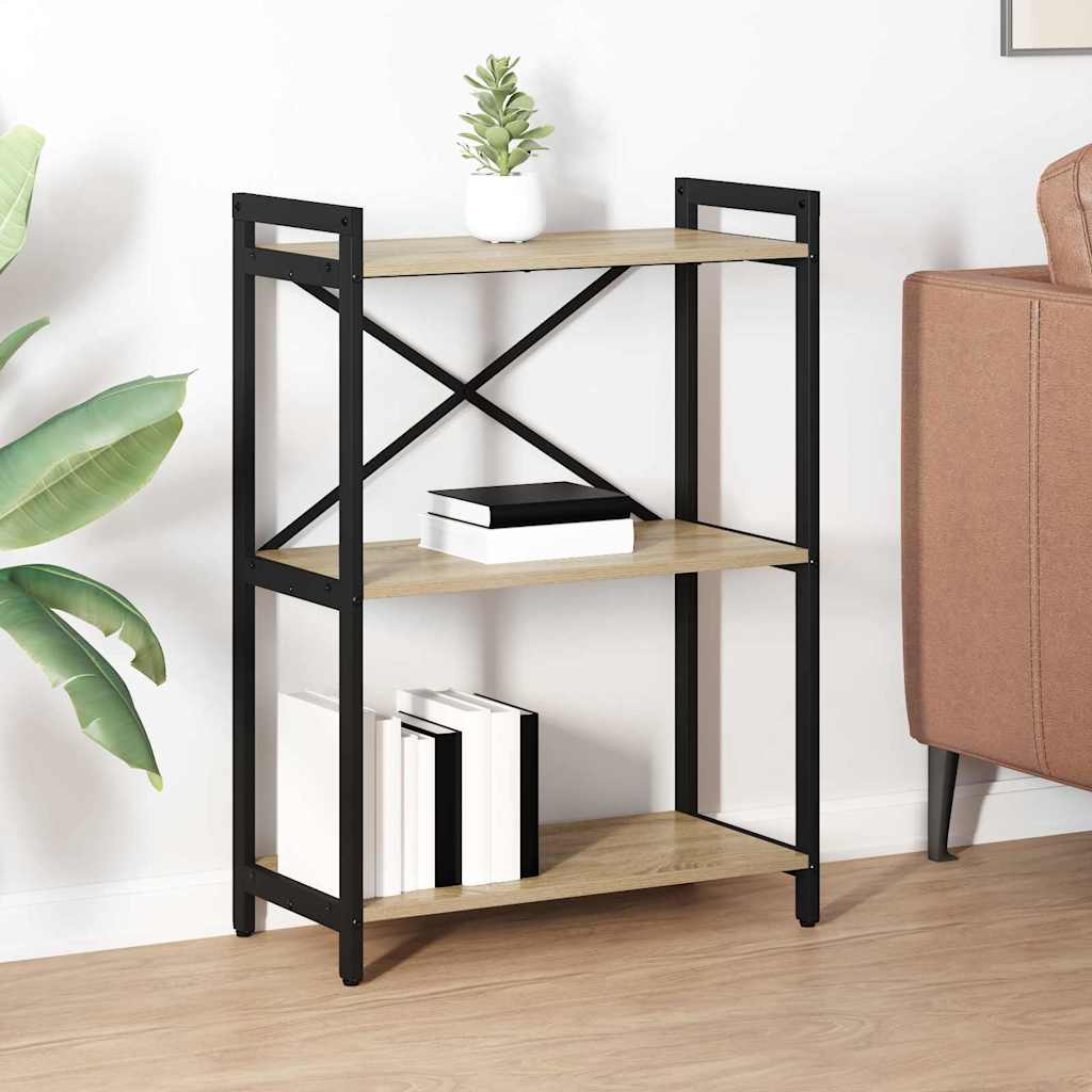 Bibliotecă Stejar sonoma 60 x 30 x 83 cm Lemn compozit GartenMobel Dekor