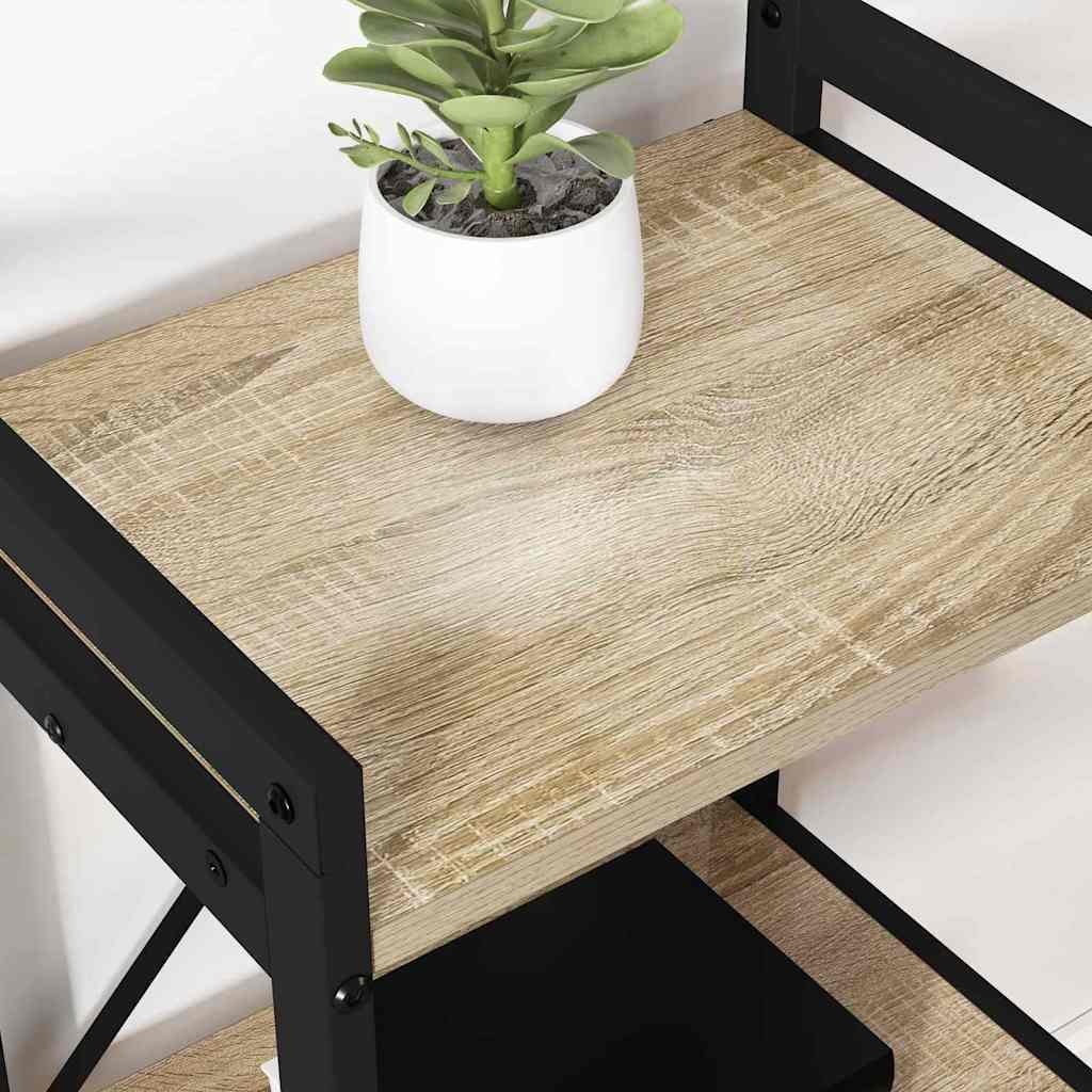 Bibliotecă Stejar sonoma 60 x 30 x 83 cm Lemn compozit GartenMobel Dekor