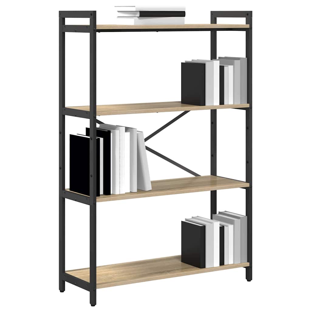 Bibliotecă Stejar sonoma 80 x 30 x 118 cm Lemn compozit GartenMobel Dekor