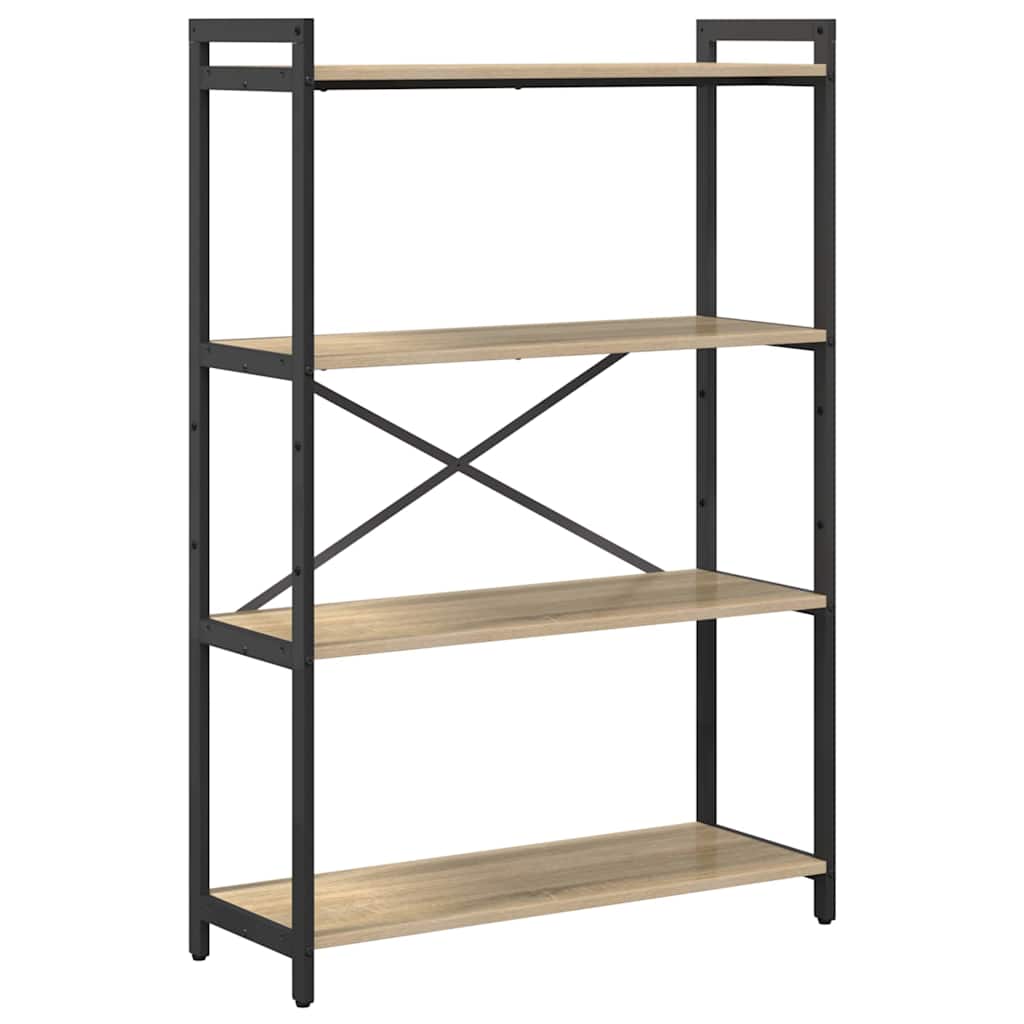 Bibliotecă Stejar sonoma 80 x 30 x 118 cm Lemn compozit GartenMobel Dekor