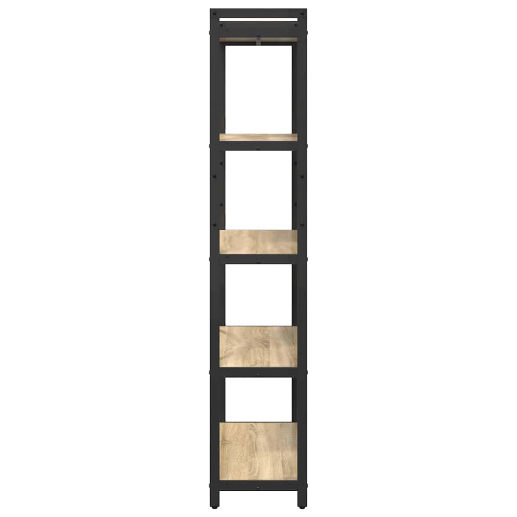 Bibliotecă Stejar sonoma 80 x 30 x 153 cm Lemn compozit GartenMobel Dekor