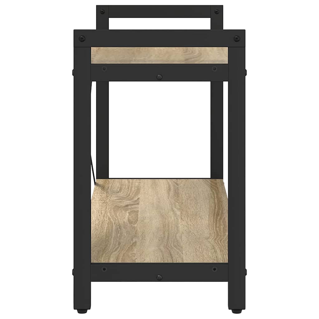 Bibliotecă Stejar sonoma 80 x 30 x 48.5 cm Lemn compozit GartenMobel Dekor