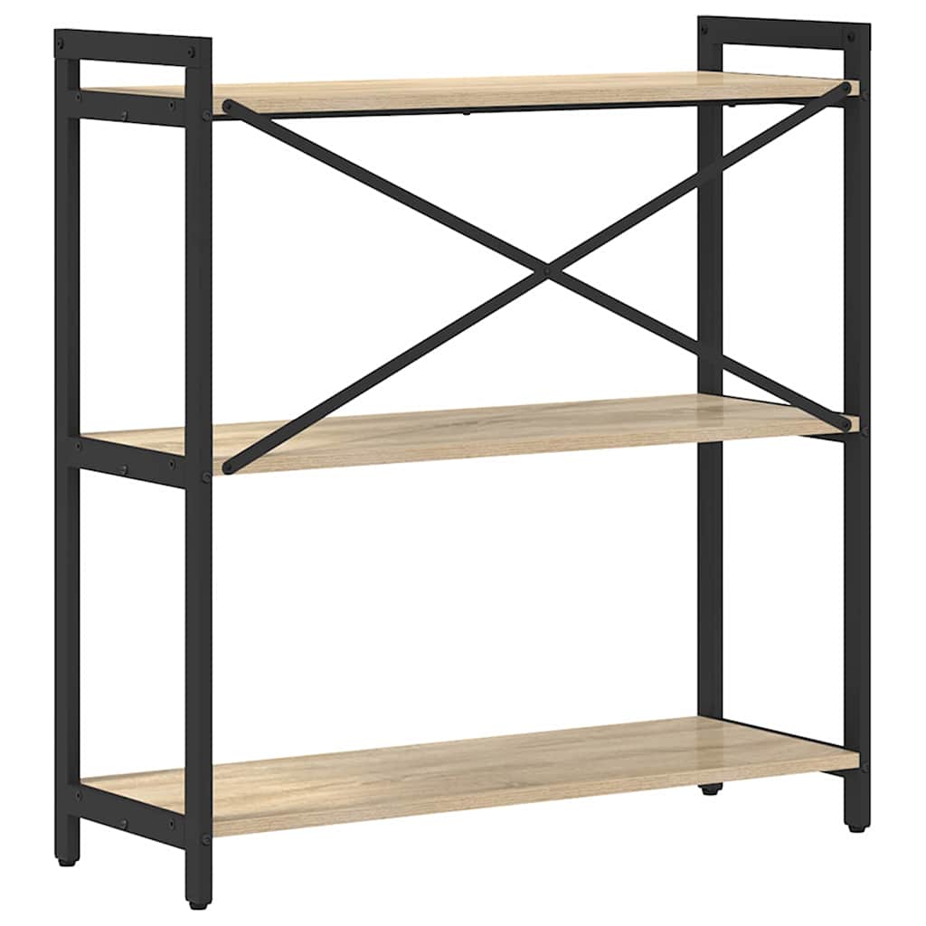 Bibliotecă Stejar sonoma 80 x 30 x 83 cm Lemn compozit GartenMobel Dekor