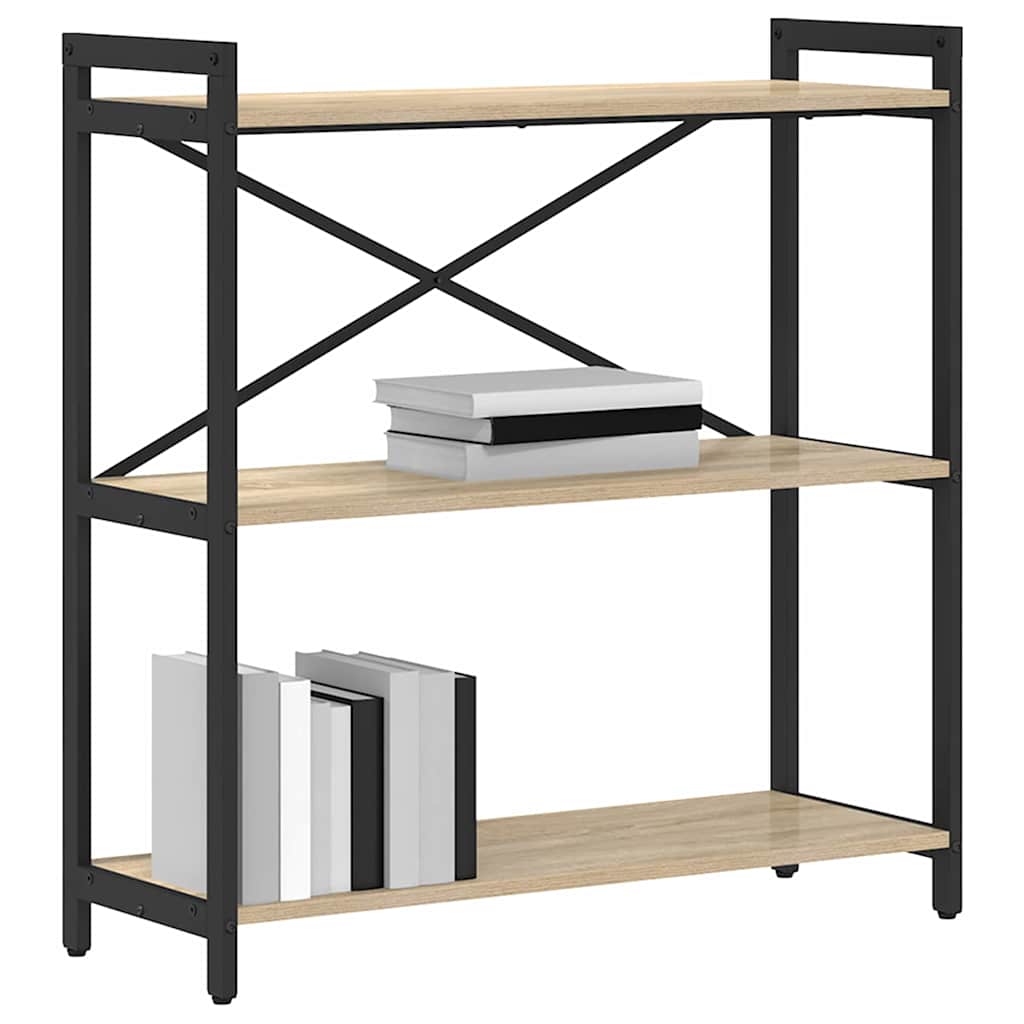 Bibliotecă Stejar sonoma 80 x 30 x 83 cm Lemn compozit GartenMobel Dekor